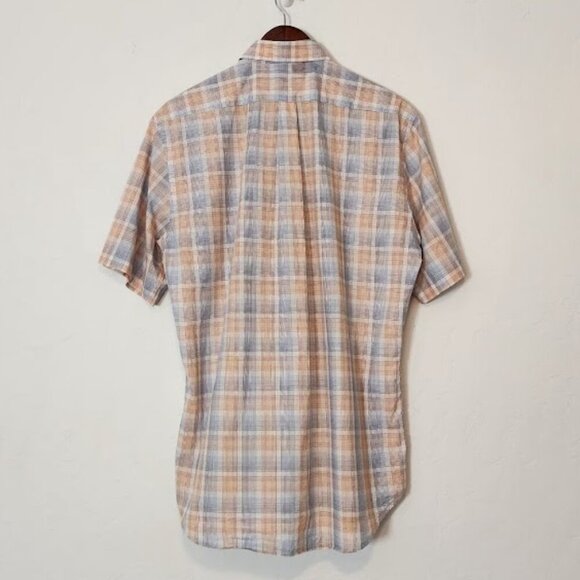 Peter Millar Men's Short Sleeve Button-down Shirt Size Large - Picture 2 of 3